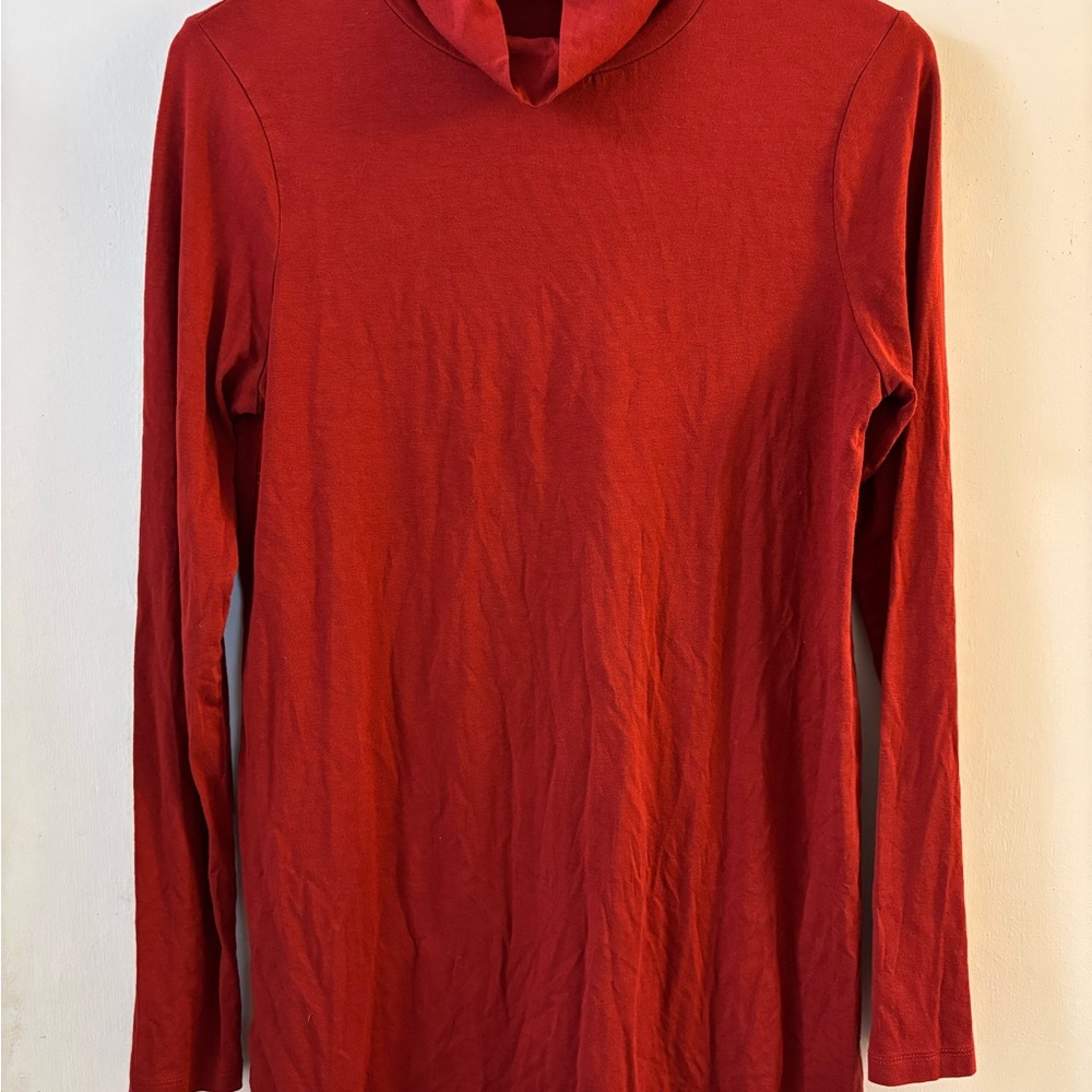 ASOS Burnt Orange Turtleeck Sweater